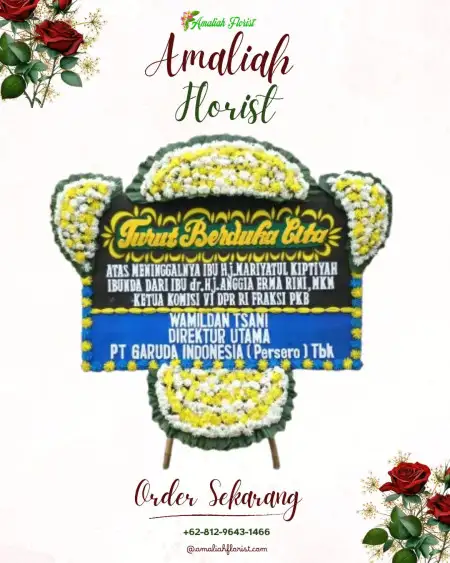 Papan Bunga Duka parit mayor